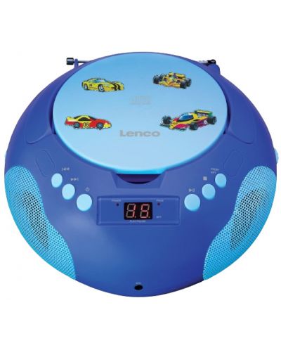 CD player Lenco - SCD-625BU, albastru - 4