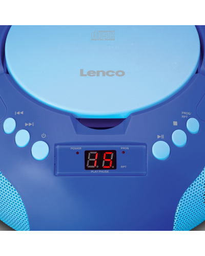 CD player Lenco - SCD-620BU, albastru | Ozone.ro