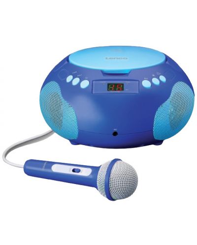 CD player Lenco - SCD-625BU, albastru - 1