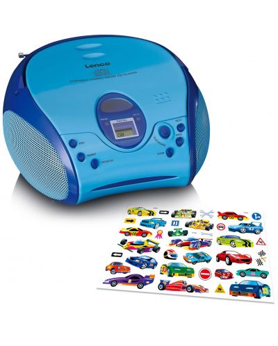CD player Lenco - SCD-24BU, albastru - 1