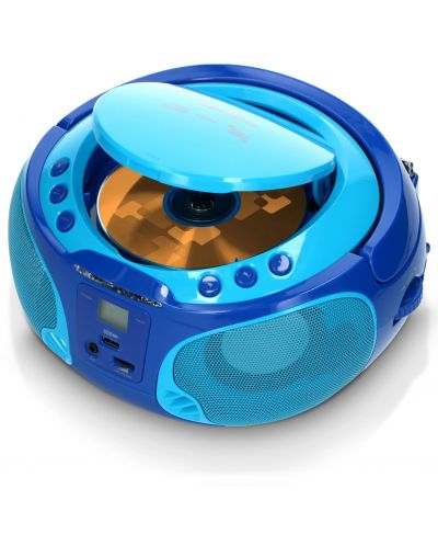 CD player Lenco - SCD-650BU, albastru - 5