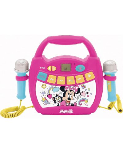 CD player Lexibook - Minnie Mouse MP320MNZ, roz/galben - 1