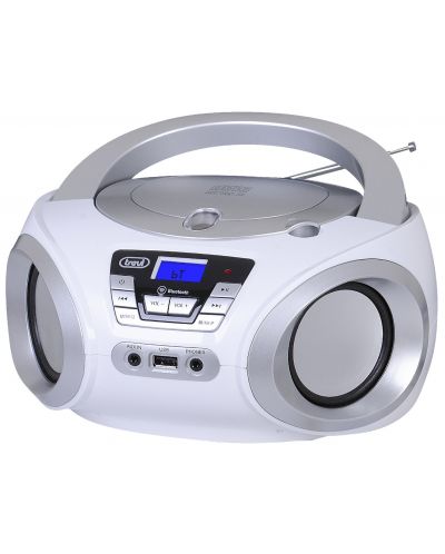 CD player Trevi - CMP 544, alb/argintiu - 2