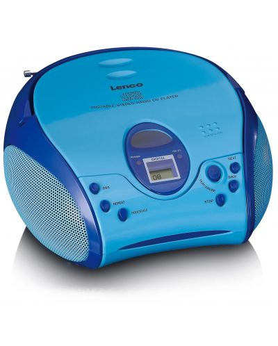CD player Lenco - SCD-24BU, albastru - 2