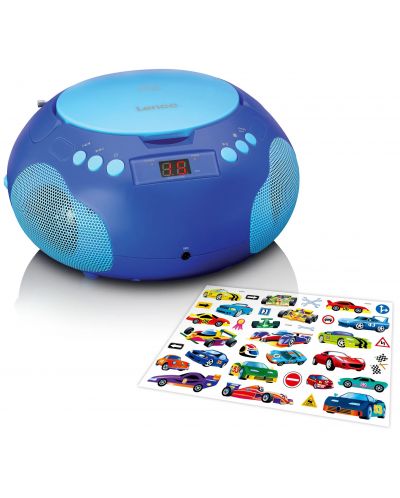 CD player Lenco - SCD-625BU, albastru - 7