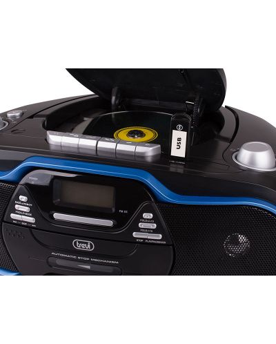 CD player Trevi - CMP 574, negru/albastru - 6