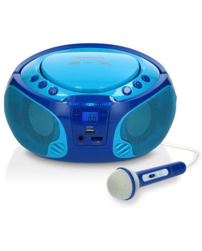 CD player Lenco - SCD-650BU, albastru - 1