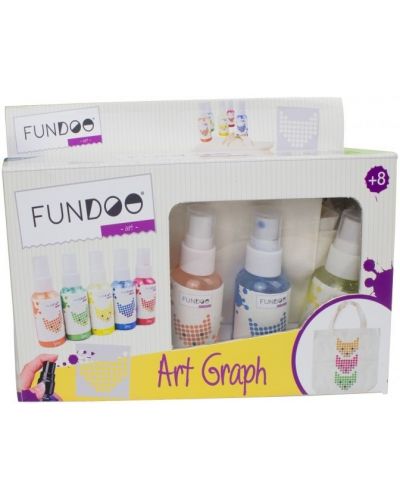 Set creativ Fundoo  - Sacosa de colorat pentru copii - 1
