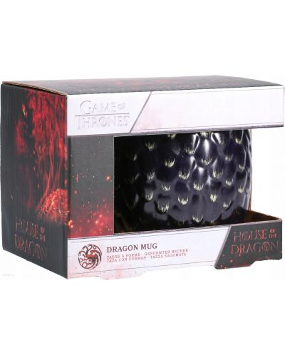 Cană 3D Paladone Television: House Of The Dragon - Dragon Egg, 500 ml - 4