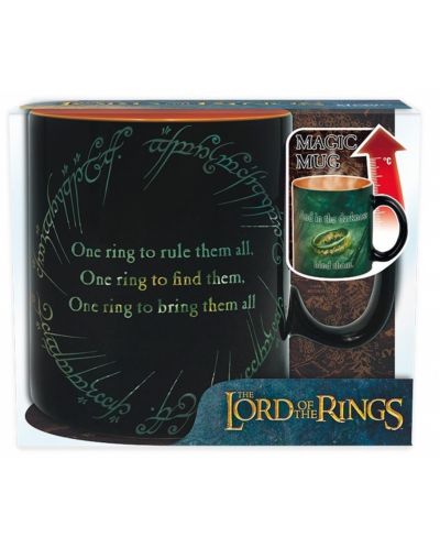 Cana cu efect termic ABYstyle Movies: Lord of the Rings - One ring to rule them All - 4