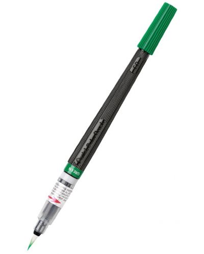 Pensula Pentel - Art Colours, verde - 1