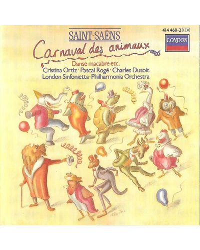 Charles Dutoit - Saint-Saens: Le Carnaval des Animaux; Phaeton; Danse Macabre etc. (CD) - 1