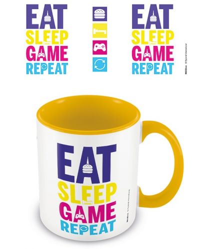Cana Pyramid Humor: Gamer - Eat, Sleep, Game, Repeat - 2