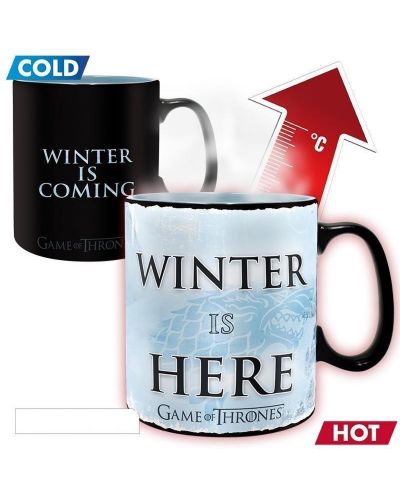 Cana cu efect termic ABYstyle Television: Game Of Thrones - Winter is here - 2
