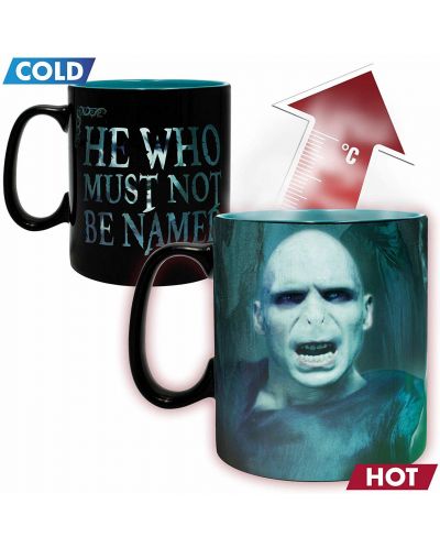 Cana cu efect termic ABYstyle Movies: Harry Potter - Voldemort - 2