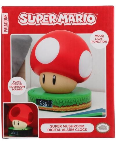 Ceas Paladone Games: Super Mario Bros. - Super Mushroom	 - 4