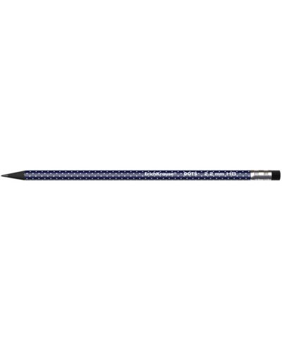 Creion grafit negru Erich Krause - Dots, HB, sortiment - 3