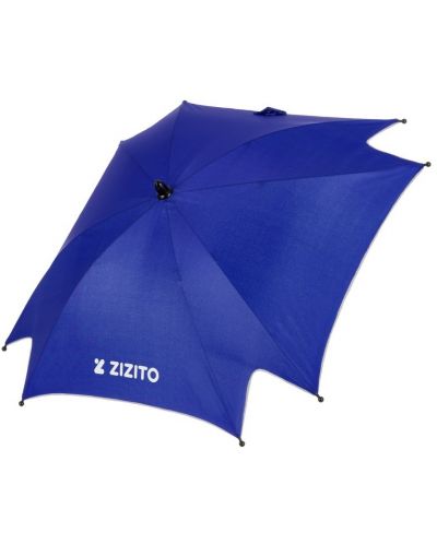 Umbrelă universală pentru cărucior Zizito - albastru închis - 1