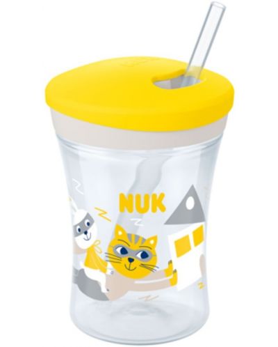 NUK Evolution - Action Cup, 230 ml, galben - 1