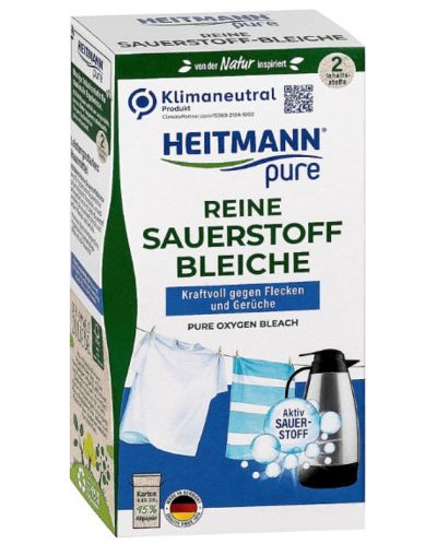 Înălbitor cu oxigen pur Heitmann - Pure, 350 g - 1