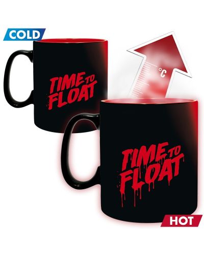 Cana cu efect termic ABYstyle Movies: IT - Time to Float, 460 ml - 3