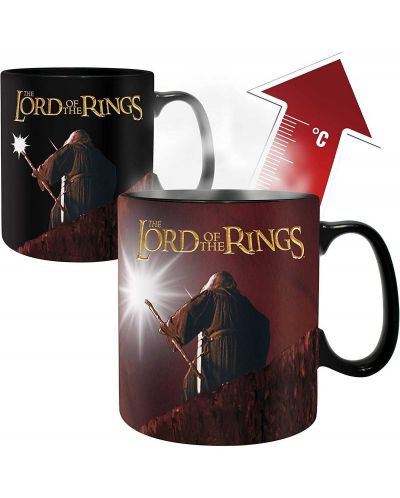Cana cu efect termic ABYstyle Movies: Lord of the Rings - You Shall Not Pass, 460 ml - 3