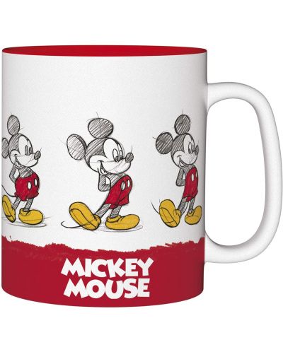 Cana ABYstyle Disney: Mickey Mouse - Sketch Mickey, 460 ml - 1