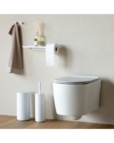 Periuță de toaletă cu suport Brabantia - MindSet, Mineral Fresh White - 9