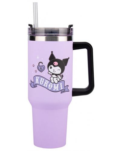 Cană de călătorie Paladone Animation: Sanrio - Kuromi, 900 ml