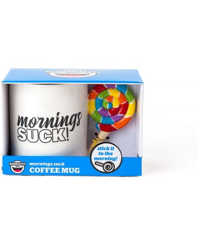 Cana 3D Big Mouth Humor: Mornings - Mornings Suck, 550 ml - 2