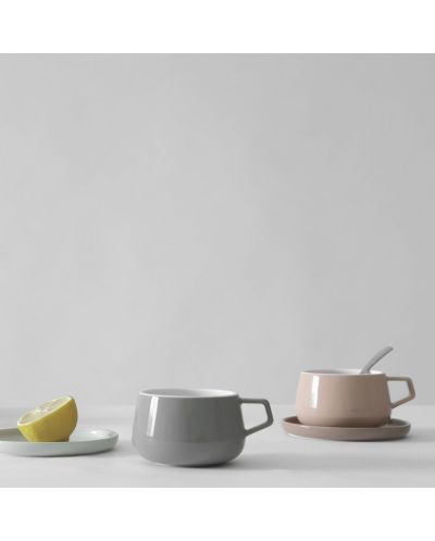 Ceașcă de ceai cu farfurioară Viva Scandinavia - Classic Storm, 250 ml - 3