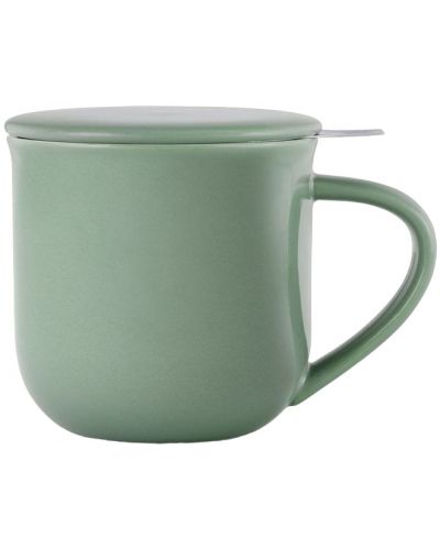 Ceașcă de ceai cu strecurătoare Viva Scandinavia - Minima Stone Green, 350 ml - 1