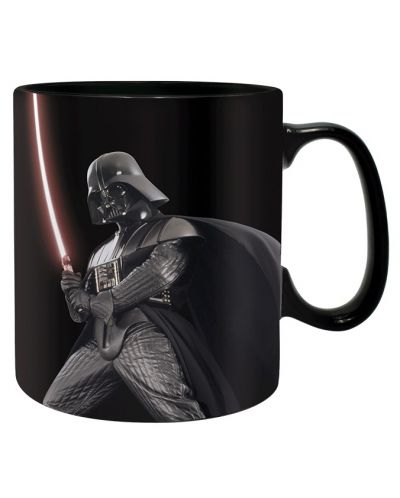 Cana cu efect termic ABYstyle Movies: Star Wars - Darth Vader, 460 ml - 1