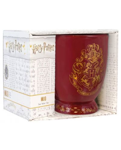 Cana 3D Paladone Movies: Harry Potter - Hogwarts, 500 ml (red) - 4