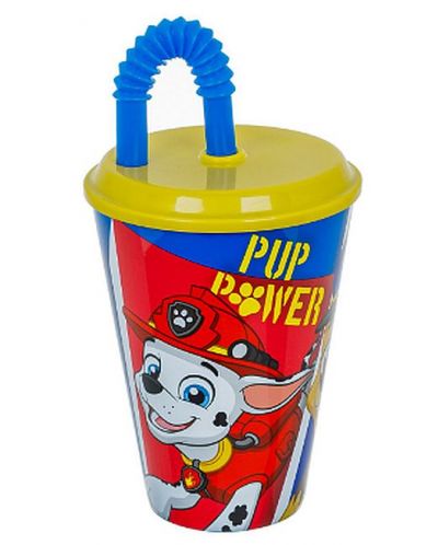 Cană cu pai Stor - Paw Patrol, 430 ml - 3