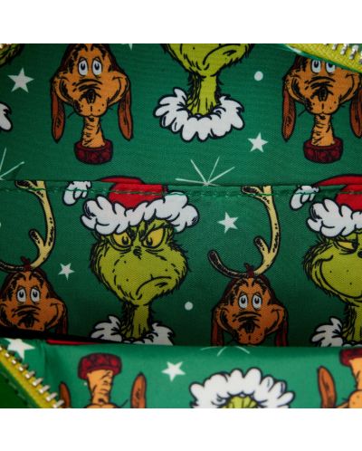 Geantă Loungefly Books: Dr. Seuss - Santa Grinch and Max - 6