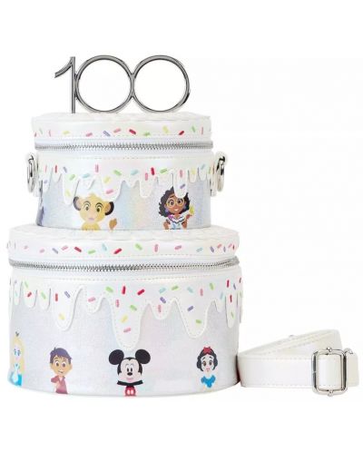 Geantă Loungefly Disney: Disney - 100th Anniversary Celebration Cake - 1