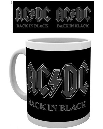 Cană GB Eye Music: AC/DC - Back in Black - 2