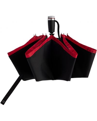 Umbrelă Hugo Boss Gear - Roșie - 3