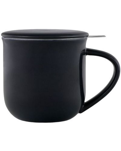 Ceașcă de ceai cu strecurătoare Viva Scandinavia - Minima Midnight, 350 ml - 1
