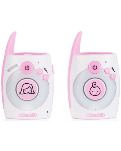 Monitor digital pentru bebeluși Chipolino - Astro, Roz - 1
