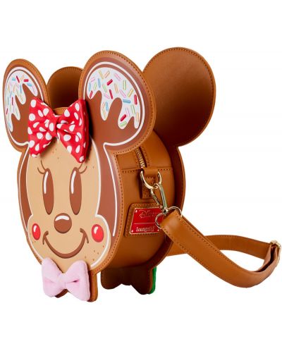 Geantă Loungefly Disney: Mickey and Minnie - Gingerbread Cookie - 3