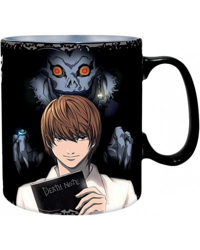 Cana cu efect termic ABYstyle Animation: Death Note - Kira & L, 460 ml	 - 1