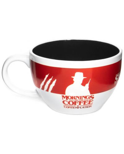Cupă 3D Pyramid Television: Stranger Things - Mornings are for Coffee - 2