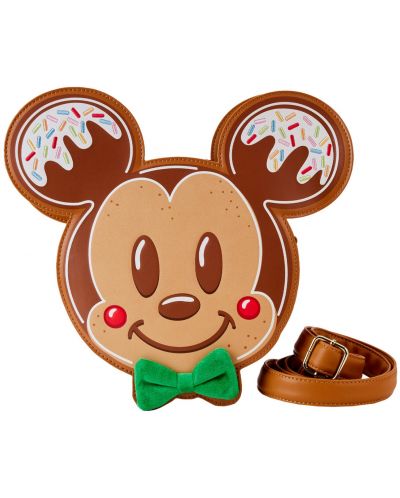 Geantă Loungefly Disney: Mickey and Minnie - Gingerbread Cookie - 2