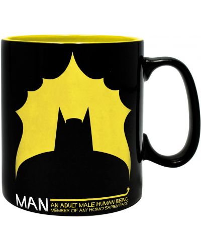 Cana  ABYstyle DC Comics: Batman - Yellow Bat Symbol, 460 ml	 - 1