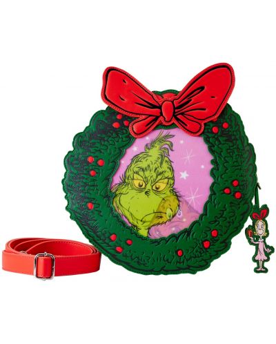 Geantă Loungefly Books: Dr. Seuss - Santa Grinch and Max - 1