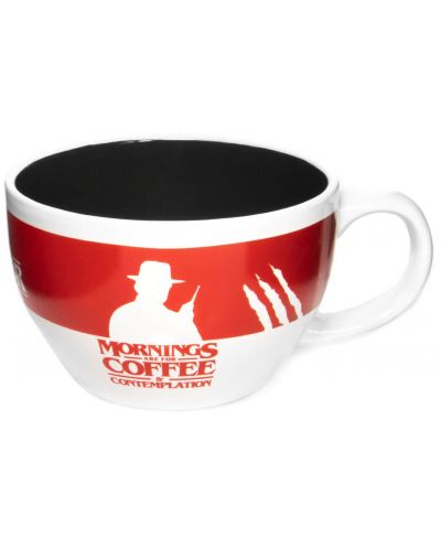 Cupă 3D Pyramid Television: Stranger Things - Mornings are for Coffee - 1