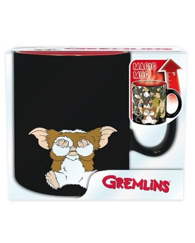 Cana cu efect termic ABYstyle Movies: Gremlins - Don't get them wet, 460 ml - 3