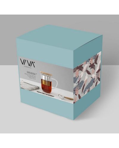 Ceașcă de ceai cu strecurătoare Viva Scandinavia - Minima, 500 ml, cu capac - 8